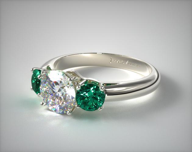 Emerald Stone Engagement Rings