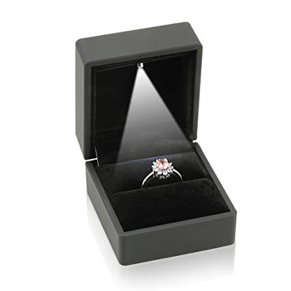 Engagement Ring In Box