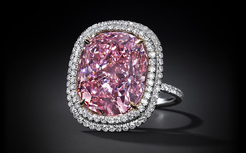 Expensive Purple Diamond Engagement Ring