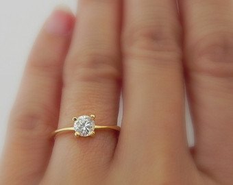Fake Diamond Rings