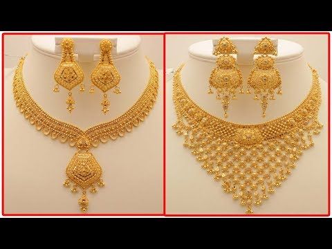 Gold Necklaces Designs For Women