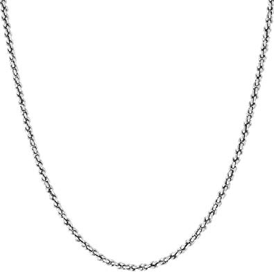 White Gold Necklace For Men
